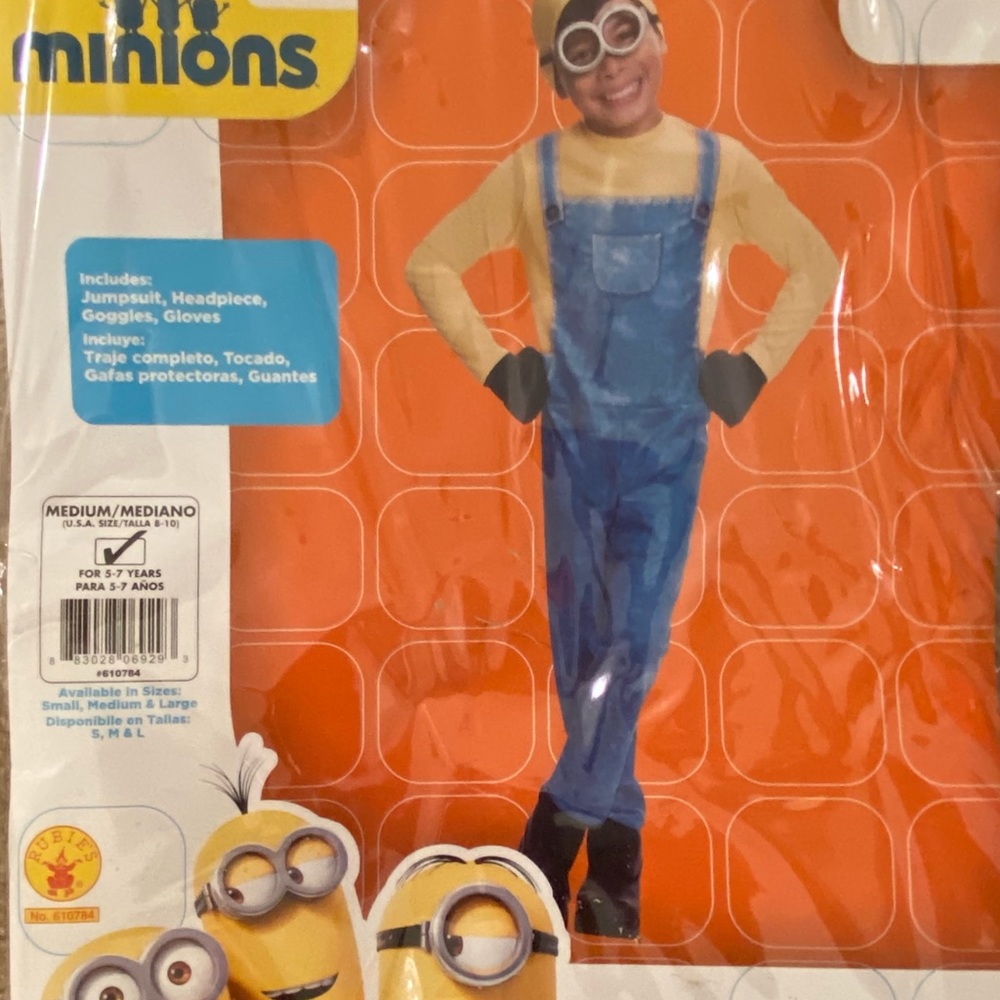 Rubies Despicable Me Costume Boys M 8-10